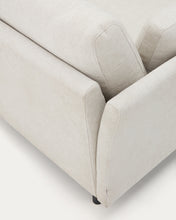 Load image into Gallery viewer, Gilma 3 seater sofa w/ right/left-hand chaise longue, chenille pearl with black legs, 260 cm - image 15