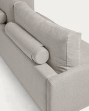 Load image into Gallery viewer, Galene 3 seater sofa in beige, 214 cm FSC Mix Credit - image 10