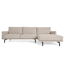 Load image into Gallery viewer, Galene 3 seater sofa with right-hand chaise longue in beige, 254 cm FSC Mix Credit