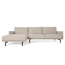 Load image into Gallery viewer, Galene 3 seater sofa with left-hand chaise longue in beige, 254 cm FSC Mix Credit