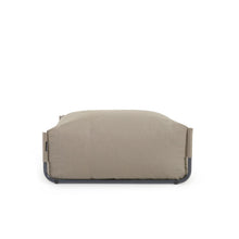 Load image into Gallery viewer, Square modular 100% outdoor sofa pouffe in green with black aluminium, 101 x 101 cm - image 2