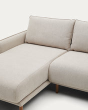Load image into Gallery viewer, Carlota 3-seater sofa with left / right chaise longue in beige, 262 cm FSC Mix Credit - image 7