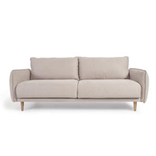 Load image into Gallery viewer, 3 seater Carlota sofa in beige, 213 cm FSC Mix Credit