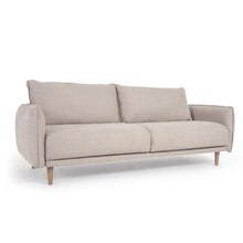 Load image into Gallery viewer, 3 seater Carlota sofa in beige, 213 cm FSC Mix Credit - image 3