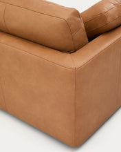 Load image into Gallery viewer, Gala 4-seater sofa in brown leather 300cm - image 8