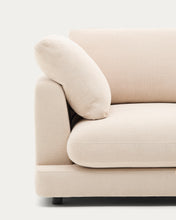 Load image into Gallery viewer, Gala 4-seater beige chenille sofa FSC Mix Credit 300cm - image 6