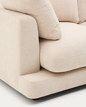 Load image into Gallery viewer, Gala 4-seater beige chenille sofa FSC Mix Credit 300cm - image 10