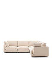 Load image into Gallery viewer, Gala 6-seater corner sofa in beige chenille FSC Mix Credit 300 x 300cm