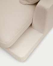 Load image into Gallery viewer, Gala right chaise longue in beige chenille FSC Mix Credit 193 x 105cm - image 10