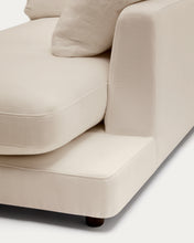Load image into Gallery viewer, Gala right chaise longue in beige chenille FSC Mix Credit 193 x 105cm - image 12