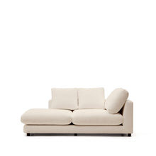 Load image into Gallery viewer, Gala left chaise longue in beige chenille FSC Mix Credit 193 x 105cm - image 8