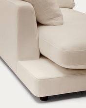 Load image into Gallery viewer, Gala left chaise longue in beige chenille FSC Mix Credit 193 x 105cm - image 13