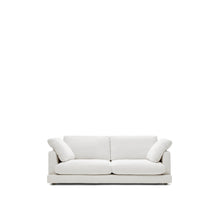 Load image into Gallery viewer, Gala 3-seater white chenille sofa FSC Mix Credit 210cm - image 2