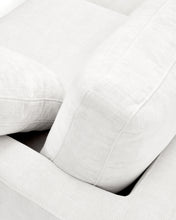 Load image into Gallery viewer, Gala 3-seater white chenille sofa FSC Mix Credit 210cm - image 15