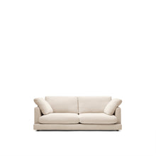 Load image into Gallery viewer, Gala 3-seater beige chenille sofa FSC Mix Credit 210cm - image 2
