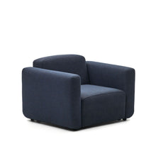 Load image into Gallery viewer, Neom modular armchair in blue FSC Mix Credit