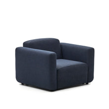 Load image into Gallery viewer, Neom modular armchair in blue FSC Mix Credit - image 2
