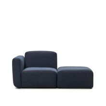 Load image into Gallery viewer, Neom 1 seater modular sofa with back module in blue, 169 cm FSC Mix Credit
