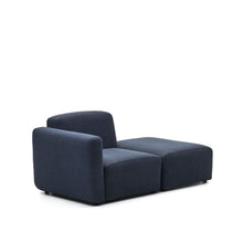 Load image into Gallery viewer, Neom 1 seater modular sofa with back module in blue, 169 cm FSC Mix Credit - image 4
