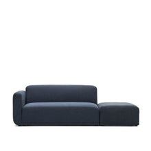 Load image into Gallery viewer, Neom 2 seater modular sofa with back module in blue, 244 cm FSC Mix Credit
