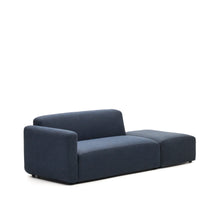 Load image into Gallery viewer, Neom 2 seater modular sofa with back module in blue, 244 cm FSC Mix Credit - image 4