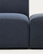 Load image into Gallery viewer, Neom 2 seater modular sofa with back module in blue, 244 cm FSC Mix Credit - image 7