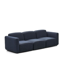 Load image into Gallery viewer, Neom 3 seater modular sofa in blue, 263 cm FSC Mix Credit - image 3