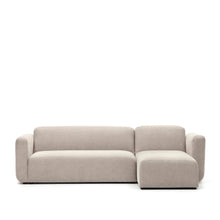Load image into Gallery viewer, Neom 3 seater modular sofa, right/left chaise longue in beige, 263 cm FSC Mix Credit - image 2