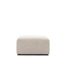 Load image into Gallery viewer, Neom footrest in beige, 75 x 64 cm FSC Mix Credit - image 2
