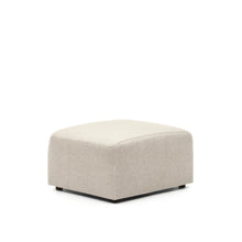 Load image into Gallery viewer, Neom footrest in beige, 75 x 64 cm FSC Mix Credit - image 3