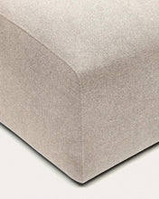 Load image into Gallery viewer, Neom end pouffe in beige, 75 x 89 cm FSC Mix Credit - image 8