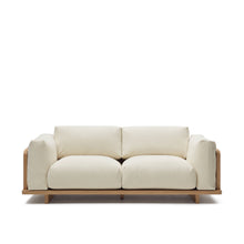 Load image into Gallery viewer, Oaq 3 seater sofa in beige, 225 cm FSC Mix Credit