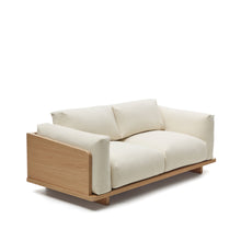 Load image into Gallery viewer, Oaq 3 seater sofa in beige, 225 cm FSC Mix Credit - image 3