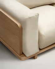 Load image into Gallery viewer, Oaq 3 seater sofa in beige, 225 cm FSC Mix Credit - image 14