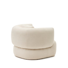 Load image into Gallery viewer, Martina ecru bouclé armchair with cushion FSC Mix Credit - image 7