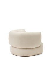Load image into Gallery viewer, Martina ecru bouclé armchair with cushion FSC Mix Credit - image 8
