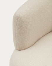 Load image into Gallery viewer, Martina ecru bouclé armchair with cushion FSC Mix Credit - image 15