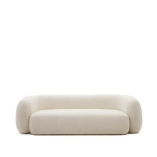 Load image into Gallery viewer, Martina ecru bouclé 3-seater sofa 246cm FSC Mix Credit - image 2