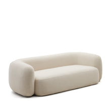 Load image into Gallery viewer, Martina ecru bouclé 3-seater sofa 246cm FSC Mix Credit - image 4