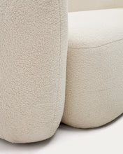 Load image into Gallery viewer, Martina ecru bouclé 3-seater sofa 246cm FSC Mix Credit - image 14
