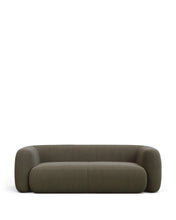Load image into Gallery viewer, Martina green bouclé 3-seater sofa 246cm FSC Mix Credit