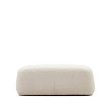 Load image into Gallery viewer, Martina ecru bouclé footrest 123 x 85cm FSC Mix Credit
