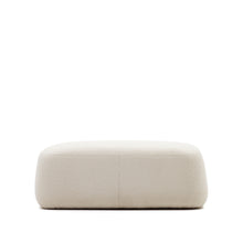Load image into Gallery viewer, Martina ecru bouclé footrest 123 x 85cm FSC Mix Credit - image 2