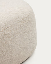 Load image into Gallery viewer, Martina ecru bouclé footrest 123 x 85cm FSC Mix Credit - image 7
