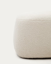 Load image into Gallery viewer, Martina ecru bouclé footrest 123 x 85cm FSC Mix Credit - image 9