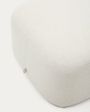 Load image into Gallery viewer, Martina ecru chenille footrest 123 x 85cm - image 5