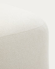Load image into Gallery viewer, Martina ecru chenille footrest 123 x 85cm - image 6
