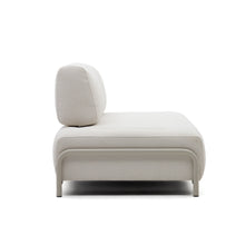 Load image into Gallery viewer, Compo module beige chenille 3-seater with beige metal structure 232 cm FSC Mix Credit - image 5