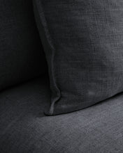 Load image into Gallery viewer, Anarela dark grey linen and viscose armchair with removable cover 90cm FSC Mix Credit - image 5
