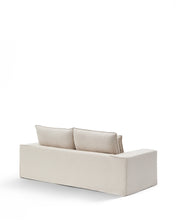 Load image into Gallery viewer, Anarela beige linen and viscose 2-seater sofa with removable cover 220 cm FSC Mix Credit - image 3